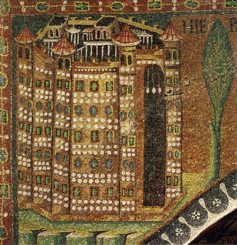 unknow artist Mosaic in the church of San vital, Ravenna, Italy